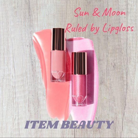 Item Beauty Other - NWT, Item Beauty, Ruled By Lipgloss Duo- Sun & Moon Non-Sticky Gloss Set